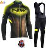 2026 Winter Warm Cycling Suit Set, Tour De France Edition Winter Cycling Suit Long Sleeve Fleece Thickened Warm Windproof Cycling Suit