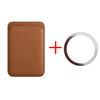 For Magsafe For iPhone 16 15 14 13 12 11 8 Magnetic Wallet Leather Compatible For Samsung Huawei Card Holder with MagSafe Magnet