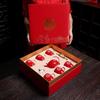 New Chinese Wedding Tea Set Red Ceramic Gifts for Couple Traditional Marriage Ceremony Tea Cups Bridegroom Bride Accessories