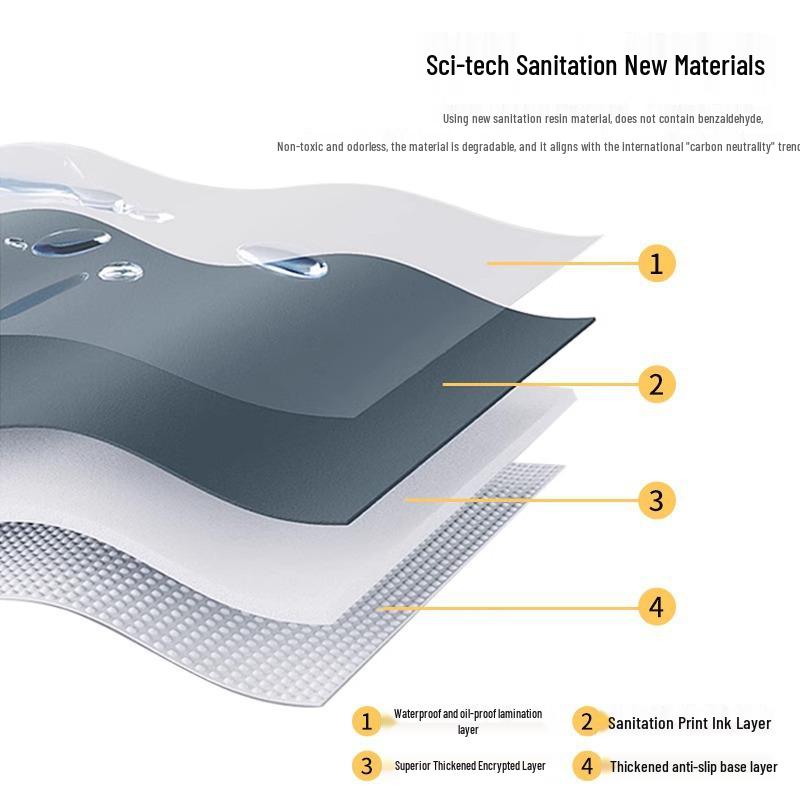 Waterproof Nordic Tablecloth: Oilproof, Scratch & Wear-Resistant, Easy-Clean Rectangular Coffee Table Cover for Outdoor Use