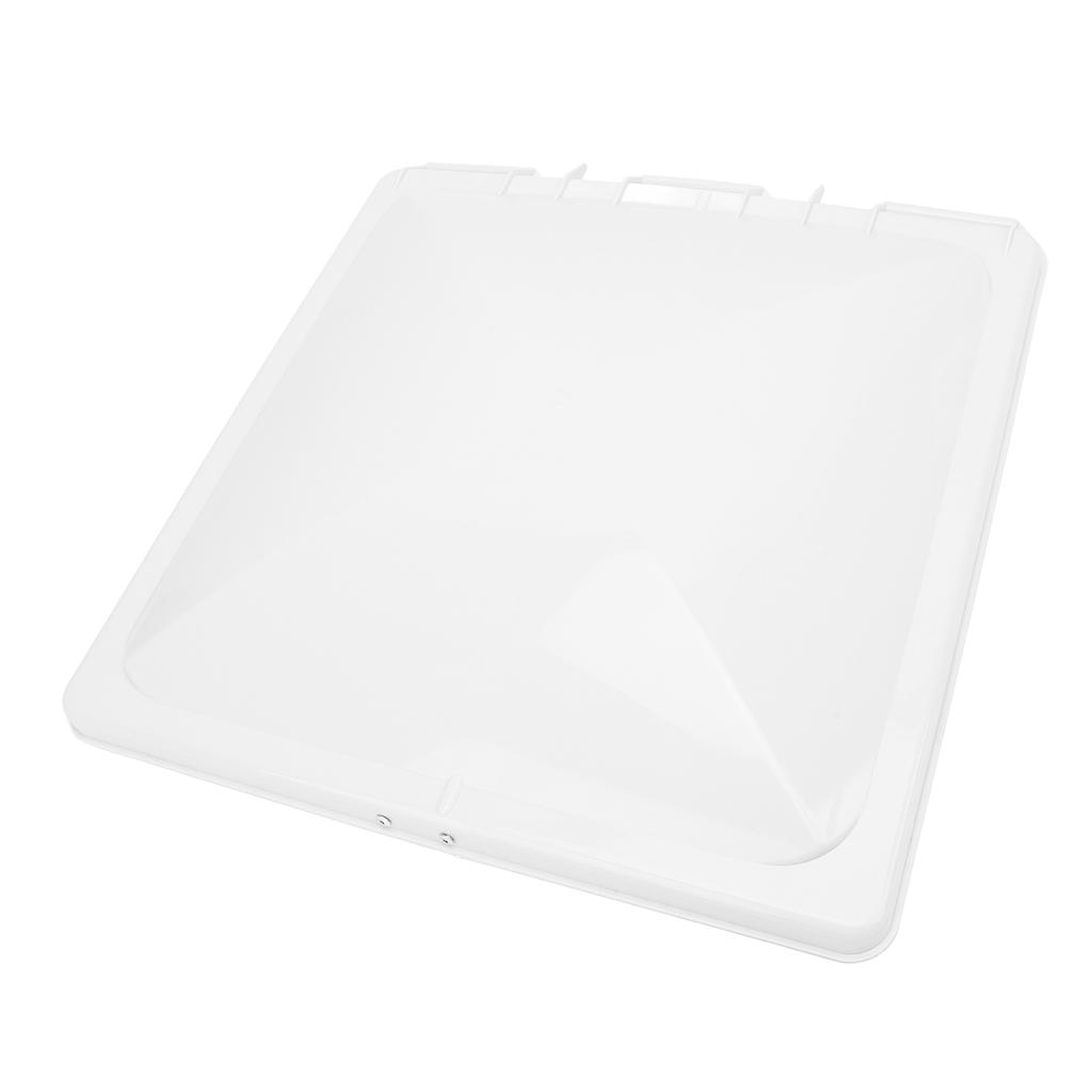 RV Roof Vent Cover 13 X 13in Universal White Vent Lid for Trailer Motorhome Bathroom