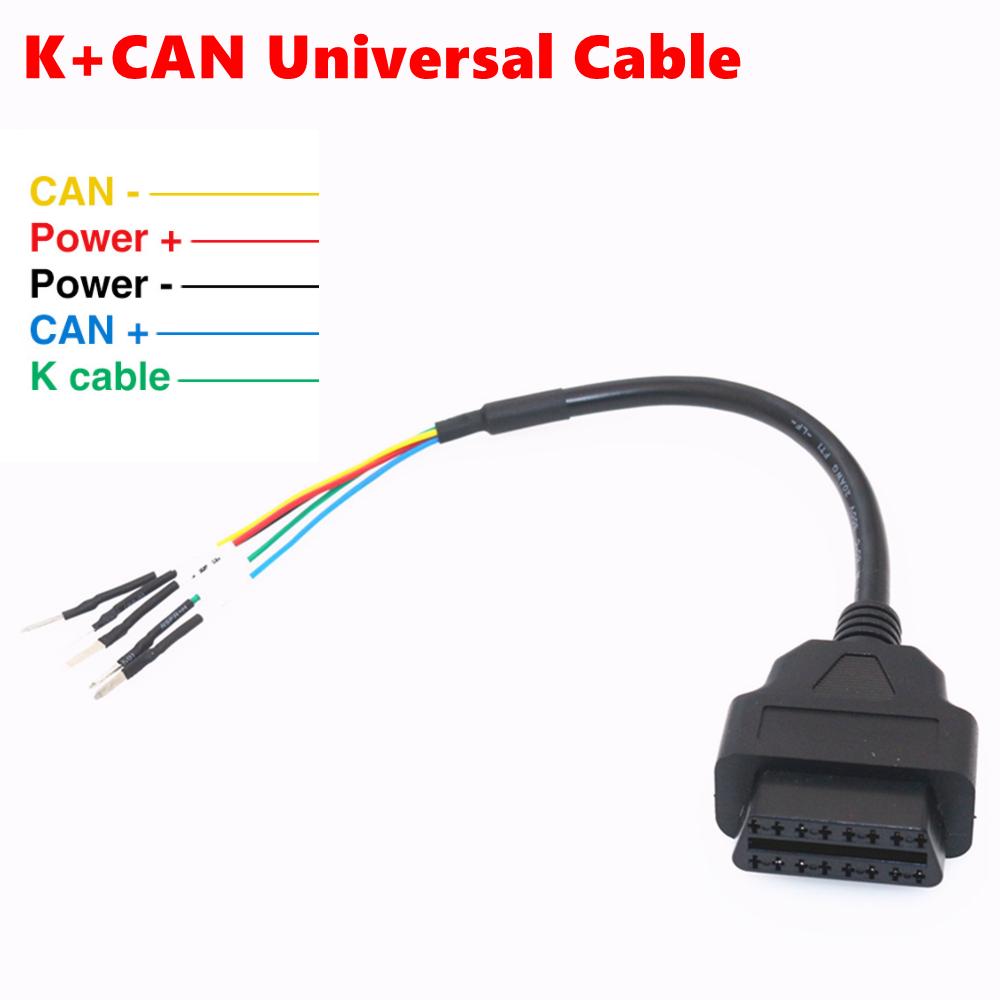OBD2 Motorcycle Diagnostic Cable For OBD2 Connector Motorcycle Motobike For YAMAHA For HONDA Moto OBD 2 Extension Cable