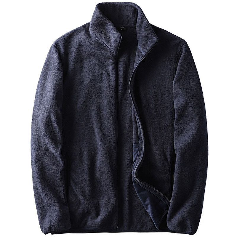 Fashion Brand Double-Sided Polar Fleece Export Original Stand Collar Jacket