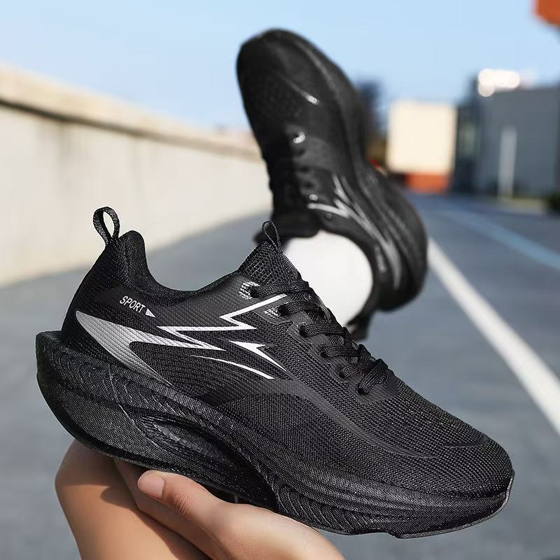 Maraton Męskie Sportowe Buty do Biegania Płyta Węglowa Poduszka Powietrzna Oddychające Lekkie Damskie Sportowe Buty Antypoślizgowe