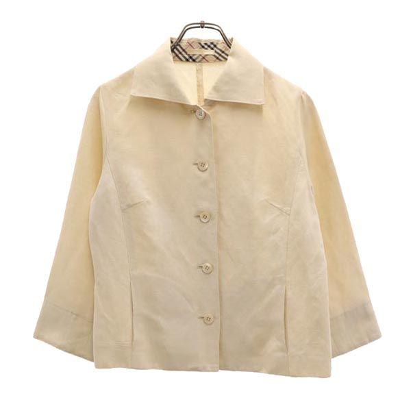 Burberry Sanyo Shokai Skirt Suit Setup Top: 40/Bottom: 38 Beige Women Used