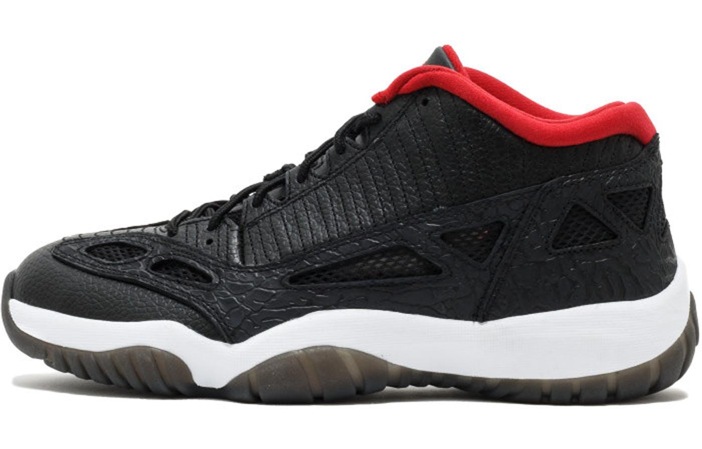 Jordan 11 Retro Low Ie Черный Varsity Red 2011 306008-001 41