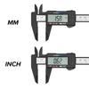 150mm/100mm Digital Caliper - Carbon Fiber Electronic Vernier Gauge, Precision Micrometer Measuring Tool with LCD Display
