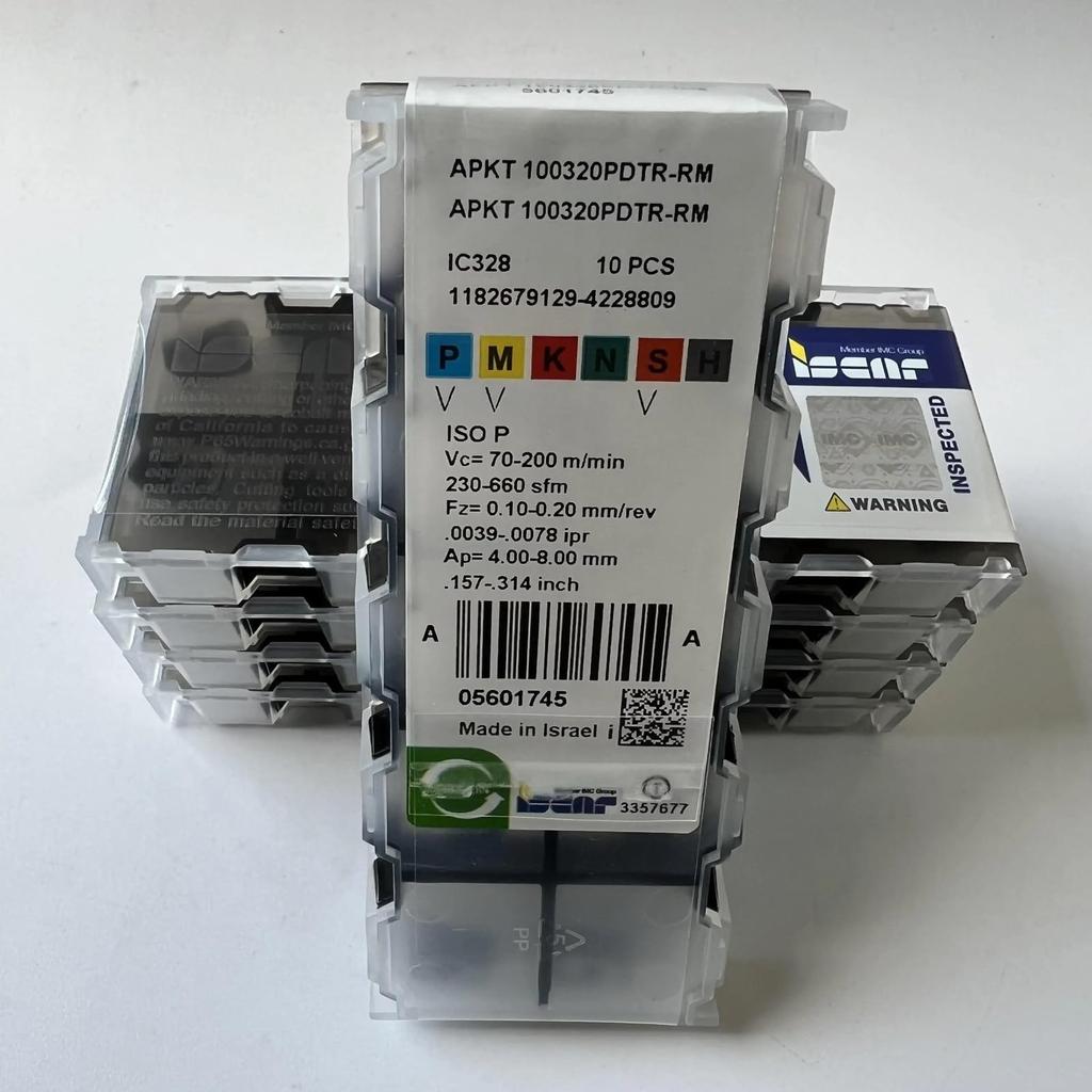 ISCAR / APKT100320PDTR-RM IC328 /Original blade Carbide CNC Blade 10 PCS