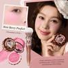Flowerknows THE SWEETIE BEAR Cipria Fard Blusher Seta Raso per Zigomi Contorno Viso per Un Finish Naturale Opaco Palette Contouring