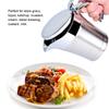 1PC Home Dining & Catering Essential 304 Stainless Steel Thermal Insulated Sauce Gravy Pot Serving Jug