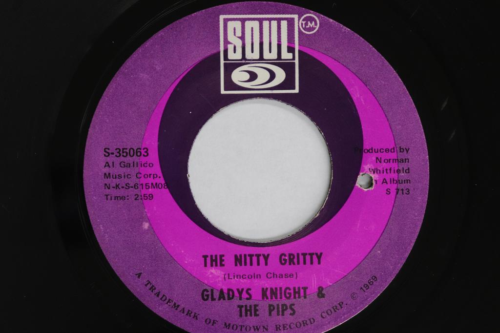 7inch Record GLADYS KNIGHT & THE PIPS - The Nitty Gritty  S35063 Soul 1969 US Soul/Funk Used