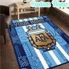 Custom Name Argentina football team  Rug, Office Rug, Chair Rug, Carpet for Living Rooms, Doormat Game Rug Home Decor Christmas Gifts