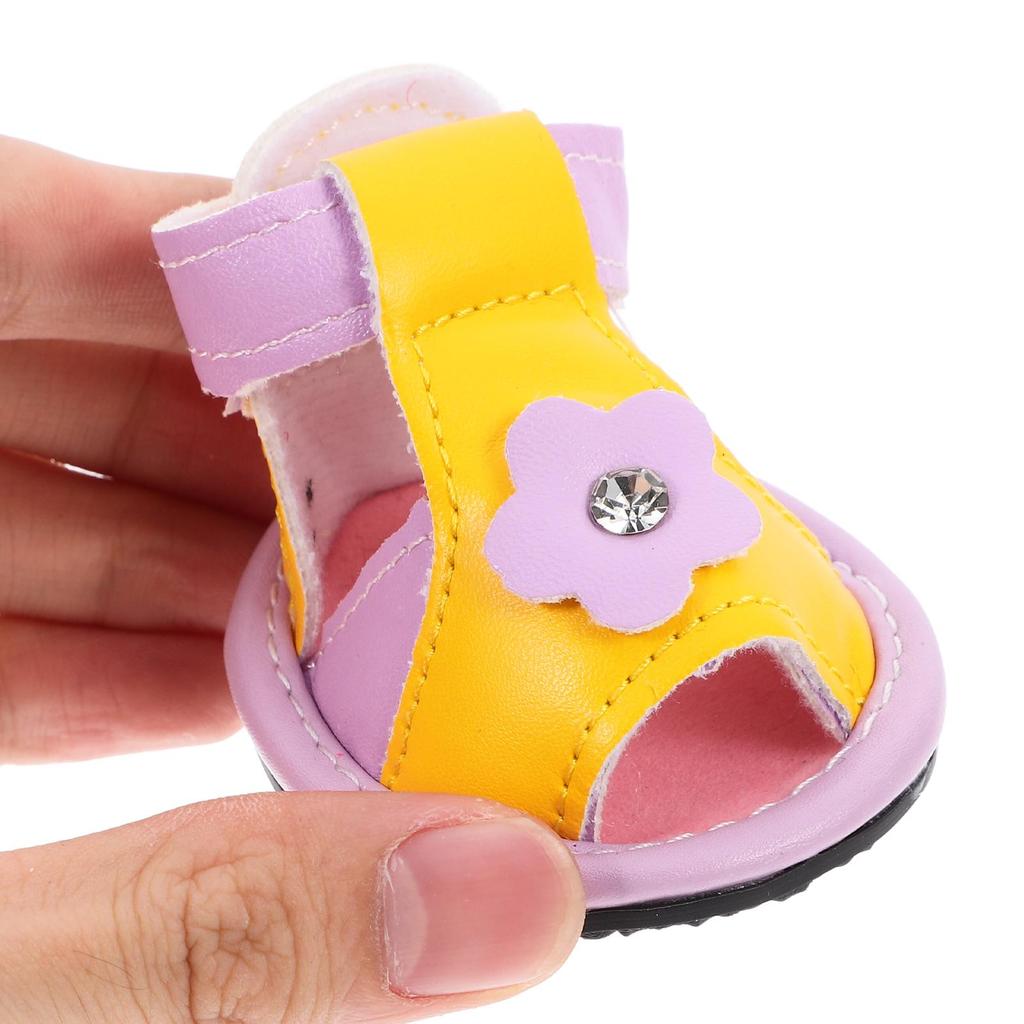 Sandals Pet Dog Paw Protector Bone Accessories Boots Heat Protection Shoes Father