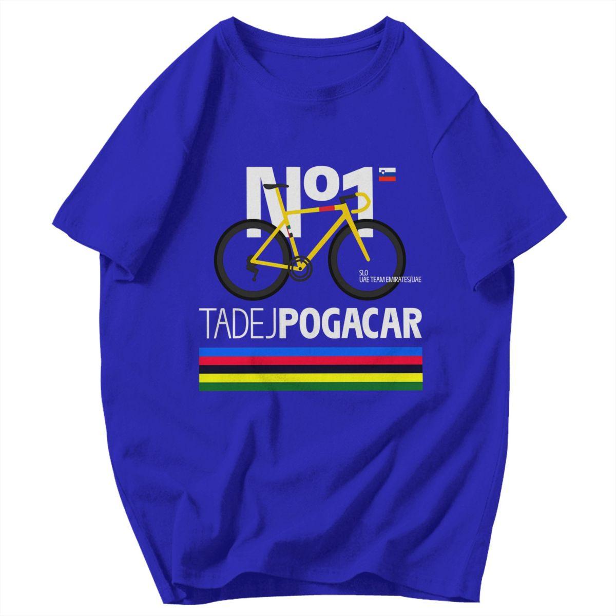 GUOYAN TOP Heren T-shirt Tadej Pogacar Wielrennen Pogi Team Tour De France Pops Y2K Grafische T-shirts Unisex Kleding T-shirts 2XL