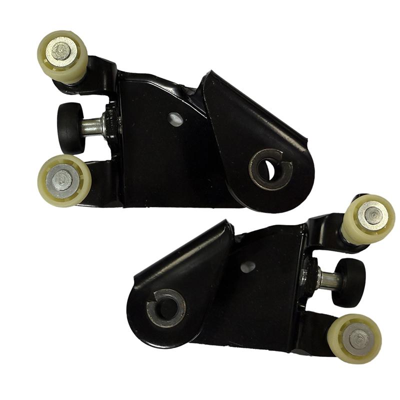 A28G-For Renault Kangoo II 2008- L:8200497757 R:8200531807 Door Guide Sleeve Roll чёрный