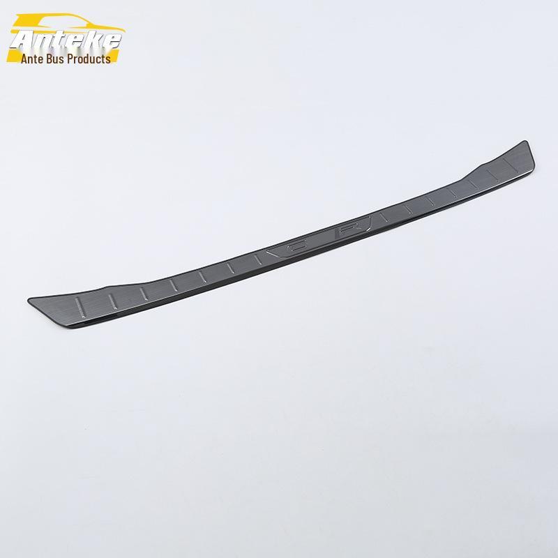 18 CHR Tylna płyta ochronna: Pedał Ochronny Klapy Bagażnika Ze Stali Nierdzewnej Dekoracyjny Cekin.