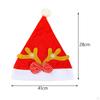 Hat Photo Prop Fancy Dress Headwear Costume Red Santa Claus Xmas Cap for Adults Stage