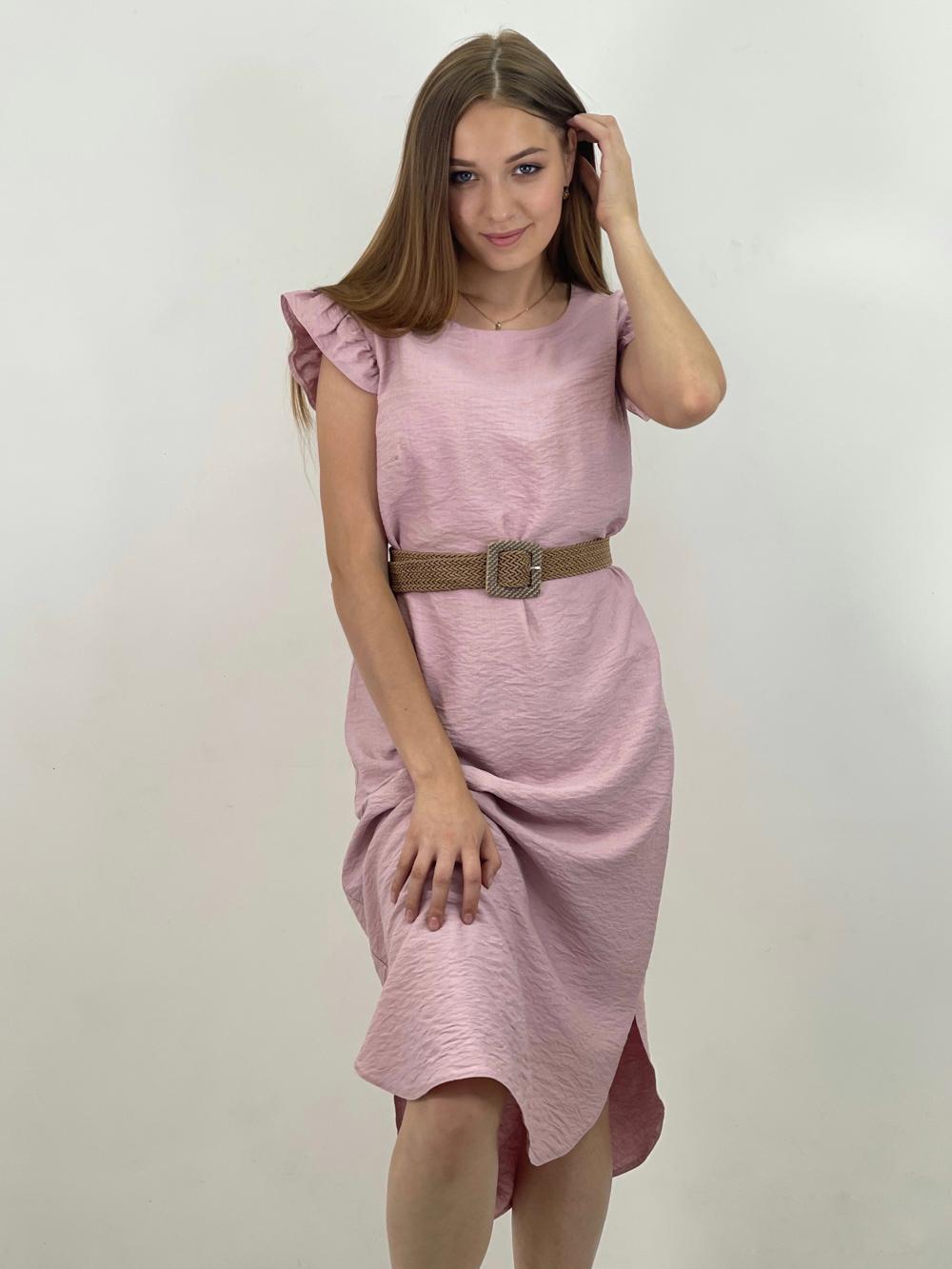 

Сукня льон Inedit 0189 XL синій