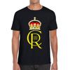 King Charles Royal Cypher Mens T Shirt Womens Tops Tees