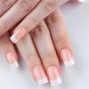 120x/Box Full Cover Stick On Nails French Tip Press On Nails Coffin False Nails Manicures Suppliss