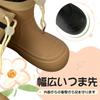 Mishansha Kids' Rain Boots with Hood, Waterproof, Lightweight, Non-Slip, for Boys and Girls, Perfect for School, Size 17.5cm, Khaki
