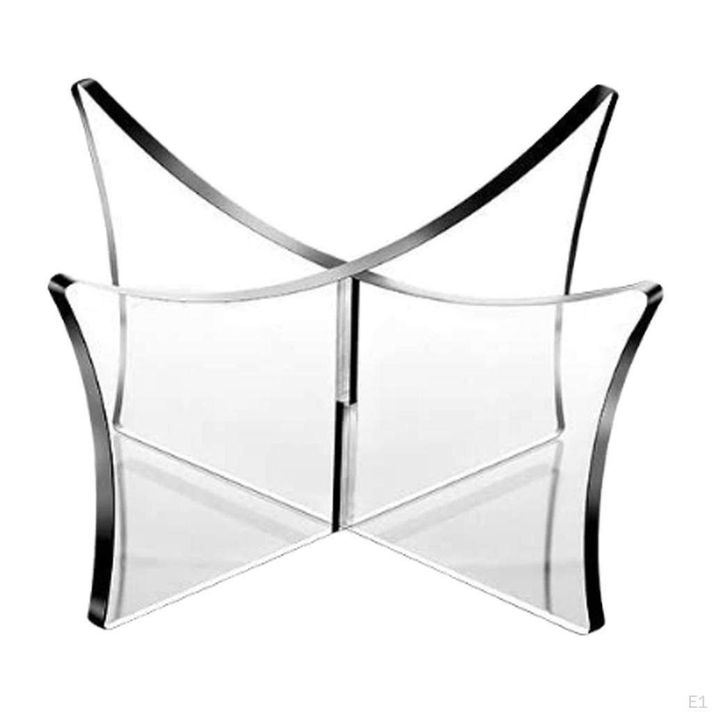 10 Stück Acryl Basketballständer Box Klar Stabile Ballhülle für Rugby