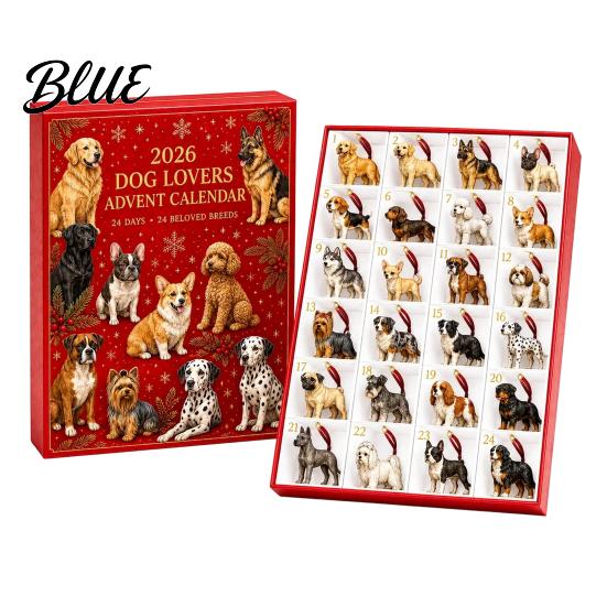 24 Day Calendar Pet Themed Advent 2026 Days Christmas Countdown with Decoration for Dog Fans Pcs Mini 3D Cat Ornaments Holiday Gifts Home