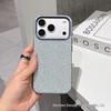 iPhone 17 Pro Max Hülle mit gewebter Ledertextur, sturzsicher