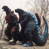 2022 GodzillaS King of Monster Red Lotus Large Planet Godzilla Movable Joints Action Figure Toys Adult Children's Toy Gifts24cm