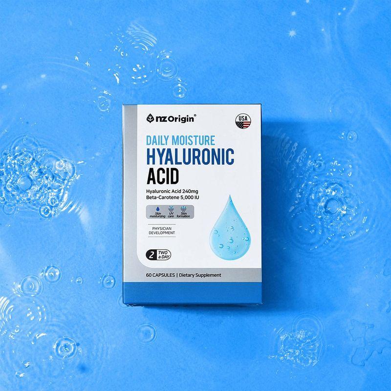 Zestaw Kwasu Hialuronowego Pochodzenia NZ 60 szt. x 2