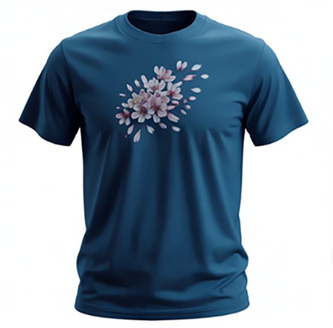 

Minimal Floral Petal Graphic T-Shirt – Clean Aesthetic Flower Art Unisex T-Shirt M