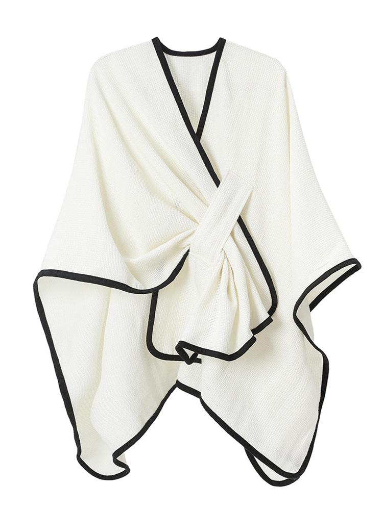 Winter Scarf Women Ladies Layers Poncho Elegant Luxury Solid Wrap Shawl Casual Warm Scarve Capa Para Mujer Cloak Formal Occasion