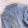 Denim Jacket for Women Spring Autumn Korean Fashion Vintage Jean Coats Female Casual Outerwears