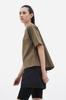 Jaa [Jaah] Cotton Color Block Short Sleeve T-Shirt_Beige