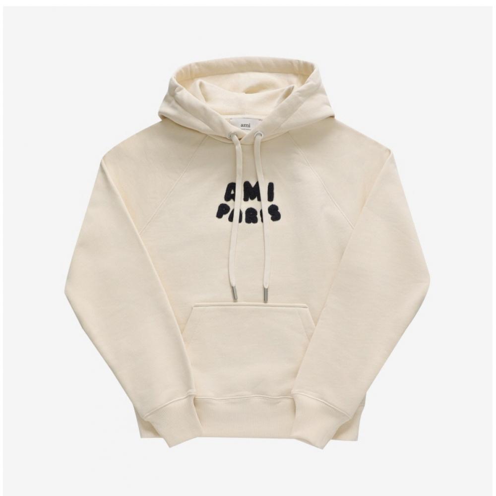 Ami Croche Logo Unisex Hoodie Usw275