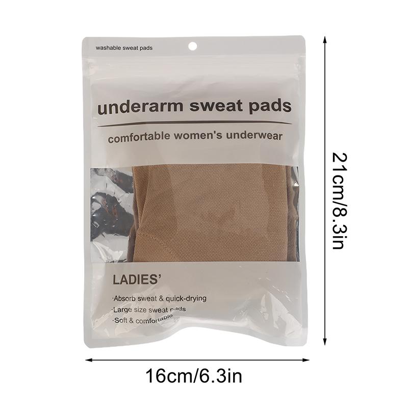 T-Shirt Shape Sweat Pads Washable Armpit Sweat Pads Reusable Underarm Perfume Absorbent Guards Shield Deodorant For Women Girls