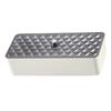 Draining Chopstick Container Dustproof Multilayers Utensil Storage Box for Kitchen White