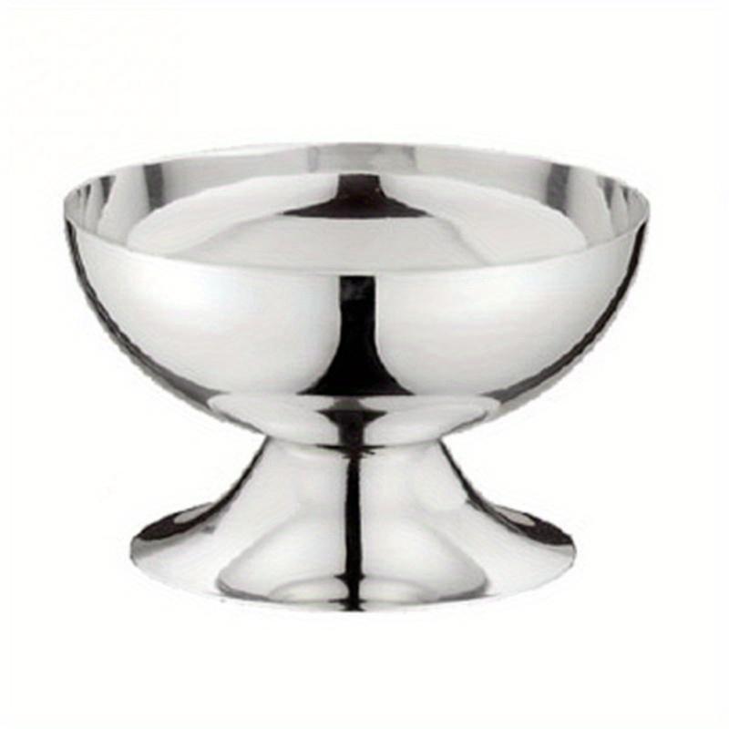 200ml Salad Cup Safe Stainless Steel Ice Cream Cup Dessert Bowl LS