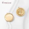Pendants For Earrings 18K Gold Plated Elizabeth Charms For Jewelry,Decorative Pendant,DIY Jewelry Making Supplies