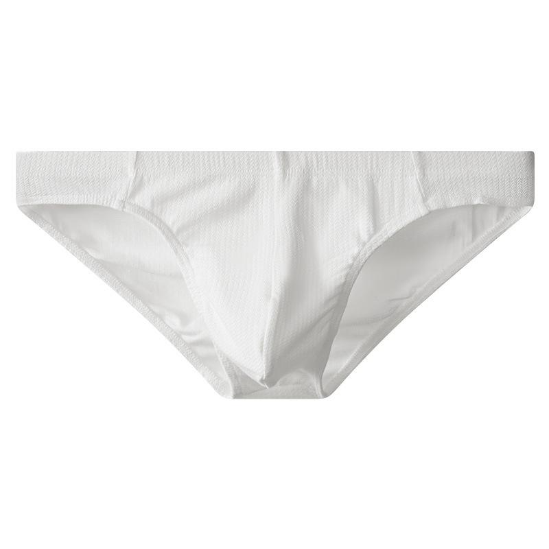 Men's Pure Cotton Triangle Underwear Men's Sexy U-shaped Convex Solid Color Comfortable Underwear