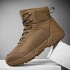 Men's Boots Outdoor Non Slip Hiking Shoes Lace Up Desert Ankle Boots Fashion Casual High Top Boots for Men Training Boot Botas