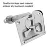 Stainless Steel Flush Mount Floor Lock Hatch Latch Hardware Accessory for Marine Boat