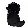 DISNEY Cheshire Cat Shoulder Bag Glow-in-the-Dark Die-Cut Black (CHESHIRE CAT) Japan NEW
