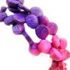 Les Trésors De Lily [L5196] - Designer Bracelet 'Amazonia' Pink Purple