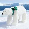 Echte weiße Eisbärpuppe Plüschtier Kuschelbärpuppe Kinderbegleiter Beruhigende Stoffpuppe