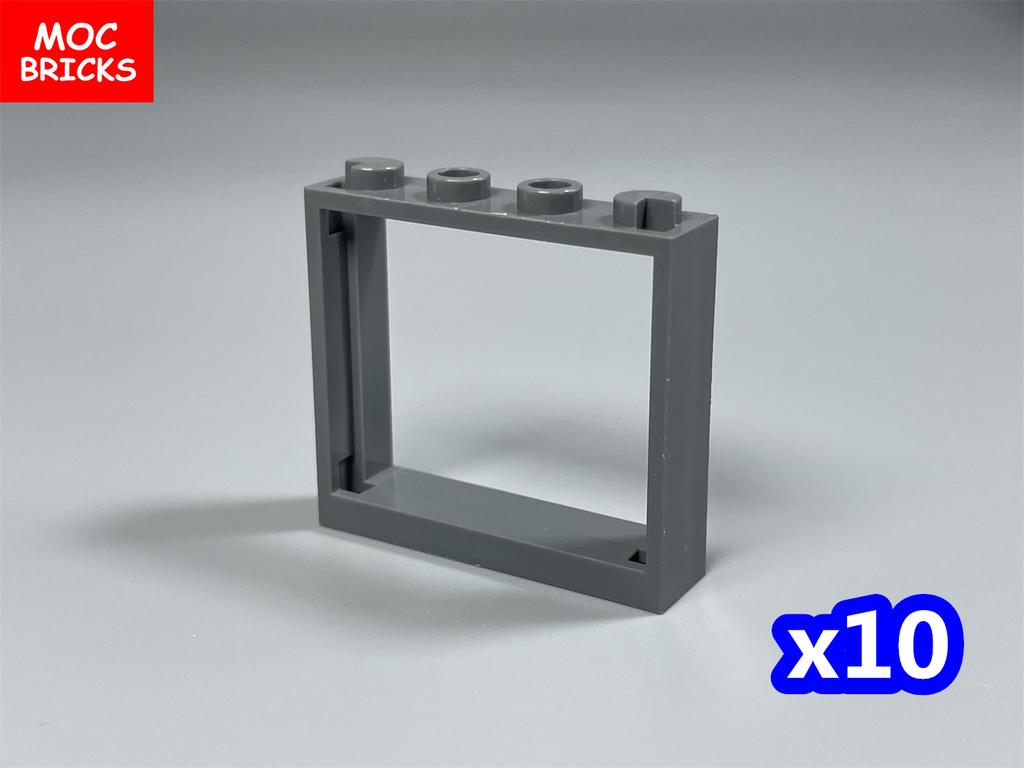 Non-Toxic Moc Bricks Door Frame Glass Window 1X4X3 60594 60603 Diy Architecture House Building Blocks Toys Kids Plastic Dolls