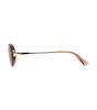 Heonteoaiweeo [Woman] Round Combination Clip-On Sunglasses - Brown Htb27