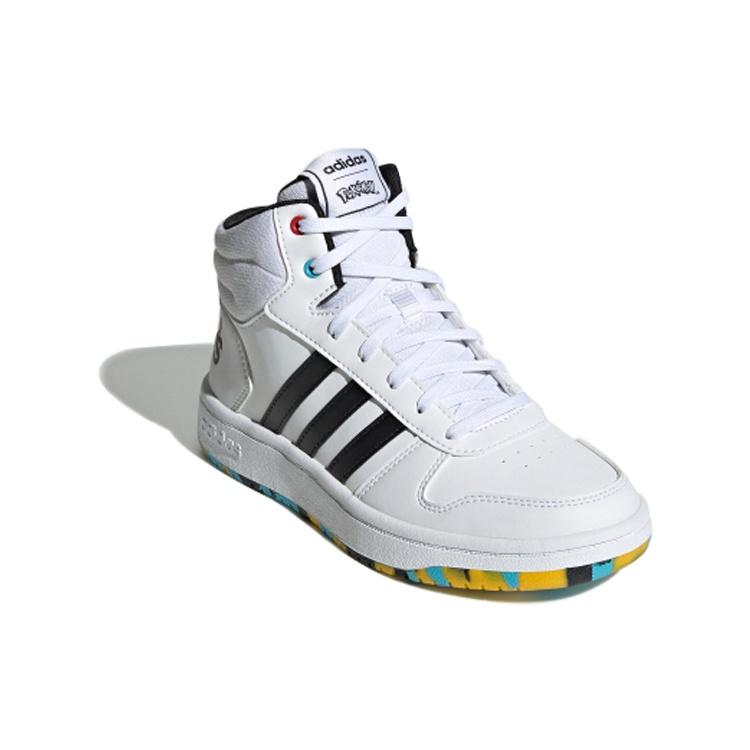 (GS) adidas Pokemon x Hoops Mid 2.0 J 'Cloud White' Kids' EG1989