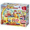 Bandai BlockLabo Block Lab The Big Ferris Wheel Has Been Transformed Anpanman Spinning Amusement Park Block