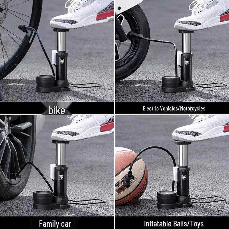 Multi-Purpose High-Pressure Foot Pump